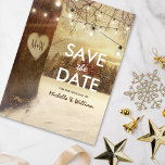 Rustic Winter Träd Twinkle Ljus Spara datum Meddelande Vykort<br><div class="desc">Julskogar sparar datumkorten med vintertäckt träd i snö, ett hjärtan med initialer, snörväng ljus och en modern spara vår datummall. Om du vill ha mer anpassning klickar du på knappen "Anpassa" för att ändra mallen. All text stil, färg och alla storlekar kan ändras efter kostym. Du hittar andra matchande bröllop-objekt...</div>