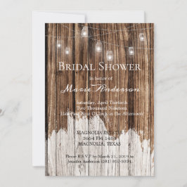 Rustic Wood and Lanterns Möhippa