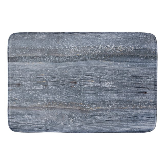 Rustic Wood Bath Mat Badrumsmatta (Framsidan)