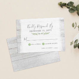 Rustic Wood Botanical Löv Wedding OSA