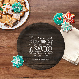 Rustic Wood Christian julverse Typography