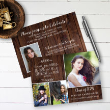 Rustic Wood Christian Studenten Bible Verse