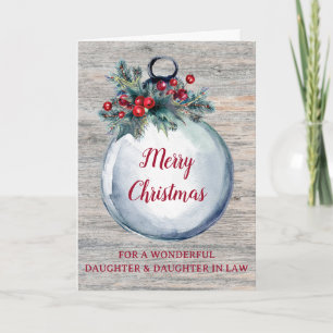 Rustic Wood Dotter & Dotter i Juljul Kort