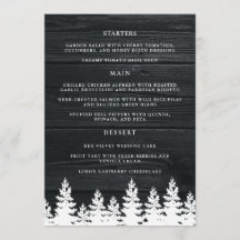 Rustic Wood Fall Autumn Winter Wedding Bord