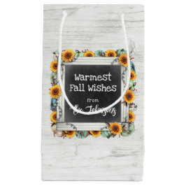 Rustic Wood Fall Thanksgiving Solros Pumpkins