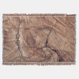 Rustic Wood Grain Struktur Design Filt