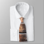 Rustic Wood   Initialer Marskalkars Gift Neck Tie Slips<br><div class="desc">Unik kornighet i trä, med initialerna på den groomsman till vilken den ges på baksidan av slidens framsida. Så glöm inte att anpassa det här! Gör en underbar personlig för killar som hjälper till i brudgummen på hans bröllopsdag och en som de kanske bäror igen! Klicka bara på "Anpassa text"...</div>