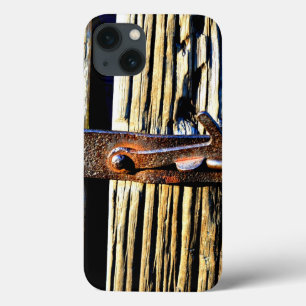 Rustic Wood & Järn Metall Latch