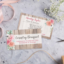 Rustic Wood Land Farmhouse Blommigt Ro Elegant