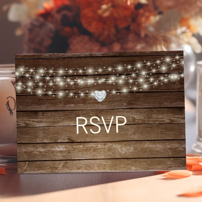 Rustic Wood Land Mason Burk Ljus Bröllop (Rustic Wood Country Mason Jar Lights Wedding)