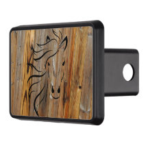 Rustic Wood look - Vild Horse Head