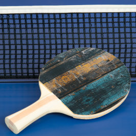 Rustic Wood med Mongram Pingisracket