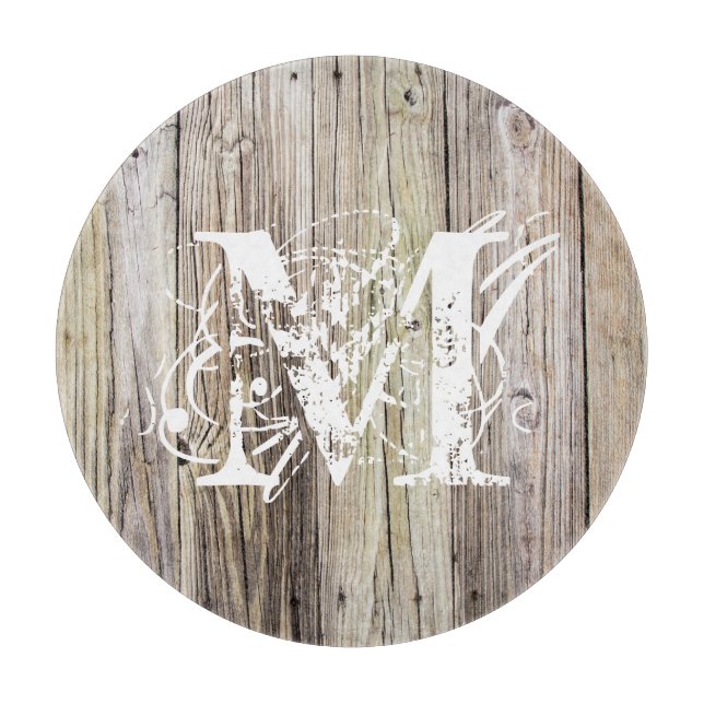 Rustic Wood Monogrammed (Framsidan)