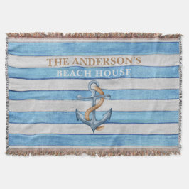 Rustic Wood Nautical Rand Family Beach House Filt