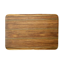 Rustic Wood Plank Bath Mat - Natural & Absorbent Badrumsmatta