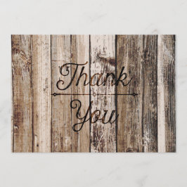 Rustic Wood Planks Tack Kort
