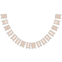 Rustic Wood Rosa Flowers Baby Shower Banner