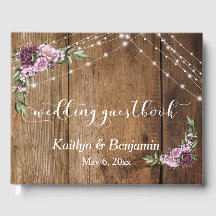Rustic Wood, Rosa Flowers & Ljus Typography