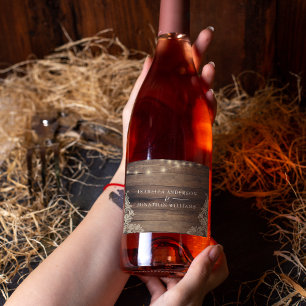 Rustic Wood & Snöre Par Shower eller Bröllop