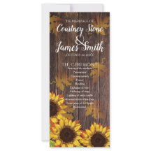 Rustic Wood & Solros | Fallbröllop