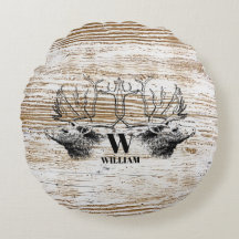 Rustic Wood Struktur Hjort Woodland Monogram
