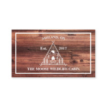 Rustic Wood Vacation Rental Egendom Cabin