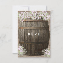 Rustic Wood, Winery, Land, Bröllop Response