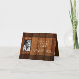 Rustic Wooden Ram Sympathy Tackkort Card