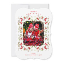 Rustic Woodland | Antiler och berry Wandan Photo