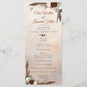 Rustic Woodland Feathers and Blommigt Bloom Program