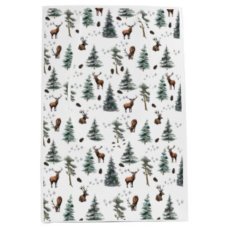 Rustic Woodland Forest Deer/Buck Christmas 