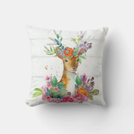 Rustic Woodland Hjort Kudde