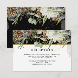 Rustic Woodland Pinecones | Bröllopapport
