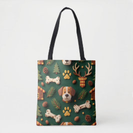 Rustic Woodland Tote Bag – Lodge‑Inspired Pet Tygkasse