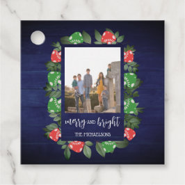 Rustic Woodland Whimsical Mushroom-jul Gåvor Etiketter