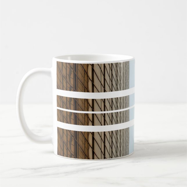 Rustic Woodstripe Mugg (Vänster)