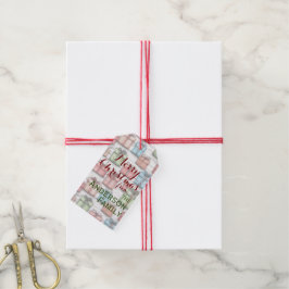 Rustic Wrapped-presenter - Gift-Märkre Presentetikett