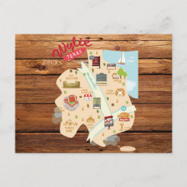 Rustic Wylie Texas Postcard Vykort