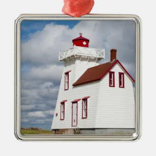Rustico Harbour, Prince Edward Island. Julgransprydnad Metall