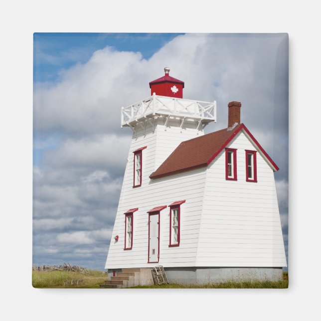 Rustico Harbour, Prince Edward Island. Magnet (Framsidan)