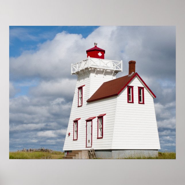Rustico Harbour, Prince Edward Island. Poster (Framsidan)