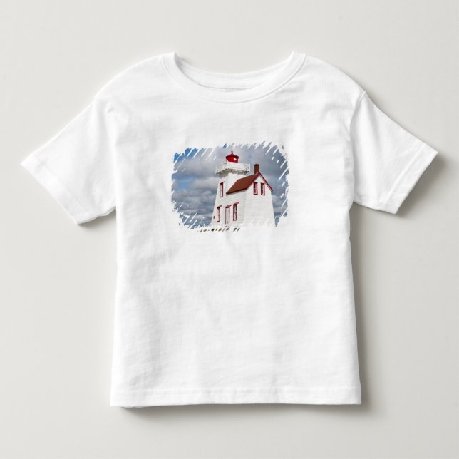 Rustico Harbour, Prince Edward Island. T-shirt (Framsida)