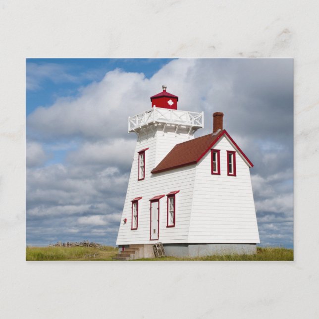 Rustico Harbour, prins Edward Island. Vykort (Framsida)