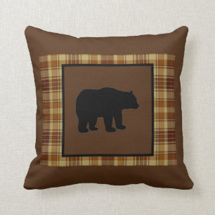 Rustig burk Silhouette Home Decor Dekorativ kudde