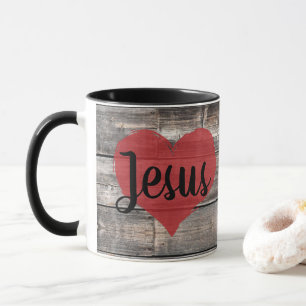 Rustig chic I HEART JESUS Mugg