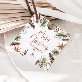 Rustig jul  gåvor etiketter