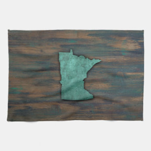 Rustig minnesota-form kökshandduk