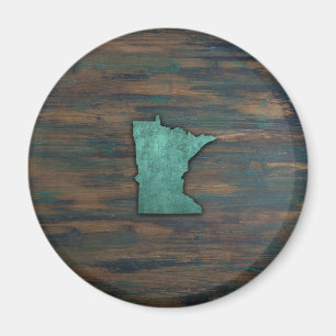 Rustig minnesota-form magnet