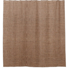 Rustig mörk brun jute-burk