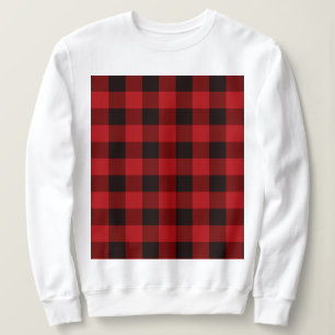 Rustig rödsvart helgdag i vintern t shirt